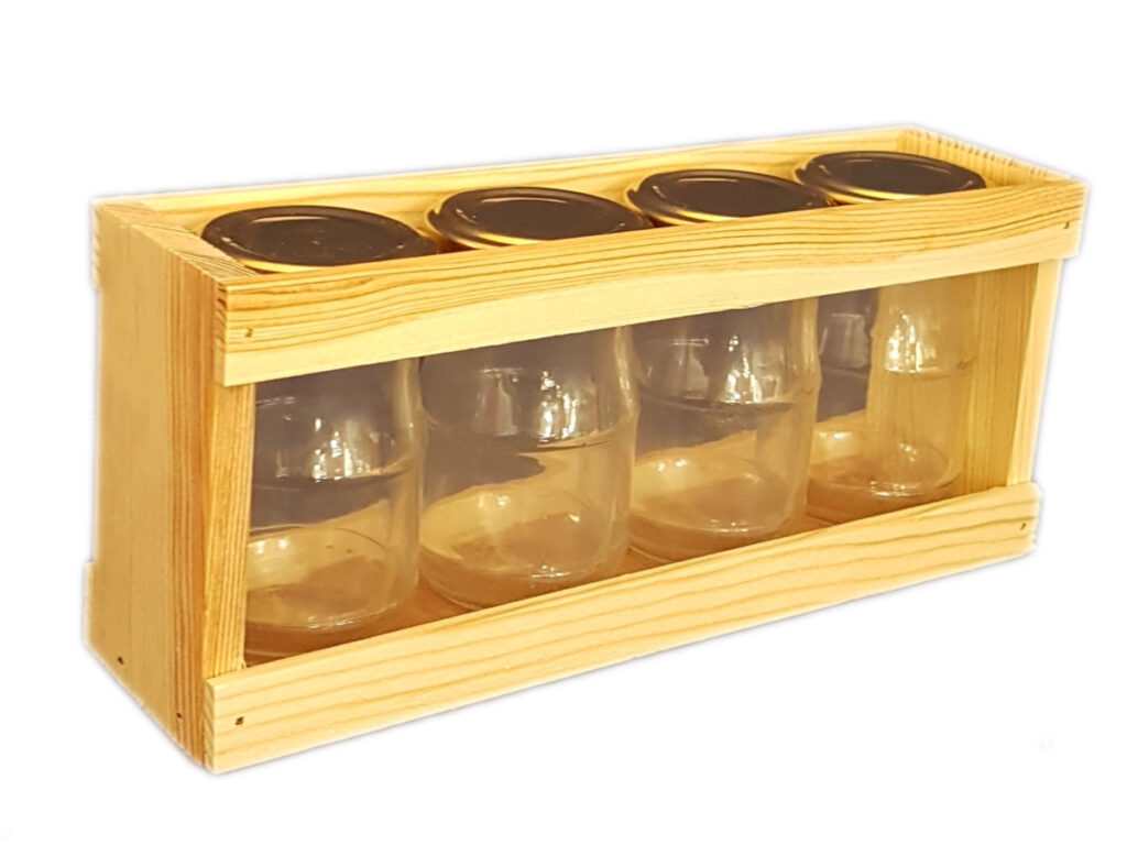 Présentoirs 4 Pots 125Gr Atlas