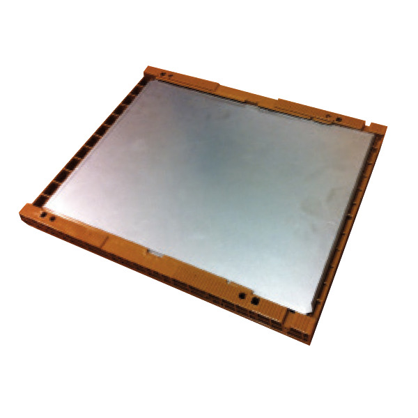 Plaque Galva De Fermeture Pour Plateau Nicot