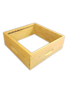 Hausse non emboîtable DADANT 11C mi-bois pin